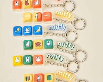 Miffy's Keycap Keychain Series Blind Box