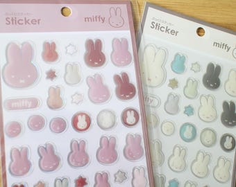 Miffy 3D Sticker Seal, craft supply, stationery, phone decor, planner sticker