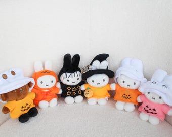 Miffy Halloween Series Plush Keychain