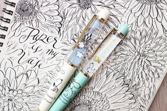 Floating Peanuts Snoopy Gel Pen Ballpoint Pen, craft supplies, stationery
