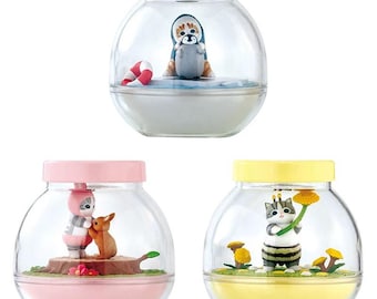 Mofusand Katzen Terrarium Miniatur/Desktop Spielzeug