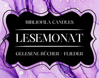 Reading Month | Bookish Candles | Fantasy Scented Candle | Bookish Home Decor | Handmade Candle