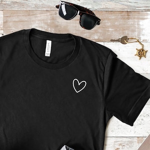 Bügelbild klein "Herz Outline"  / Flock / weiß, neon blau, neon gelb, neon pink / DIY / Patch