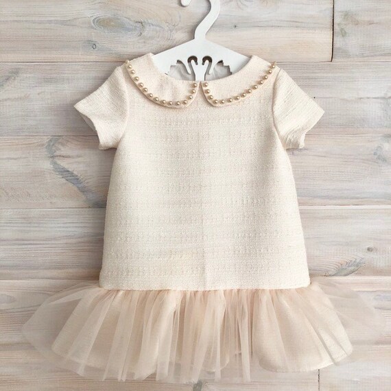 girls dress with tulle