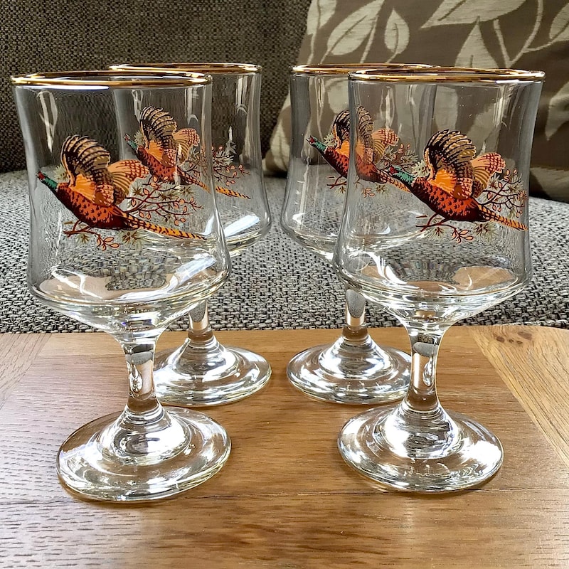 Interesting Info About Vintage Pheasant Glassware