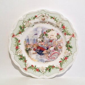 ❤️BRAMBLY HEDGE Royal Doulton ~ 4 Seasons Plates ~ Gift