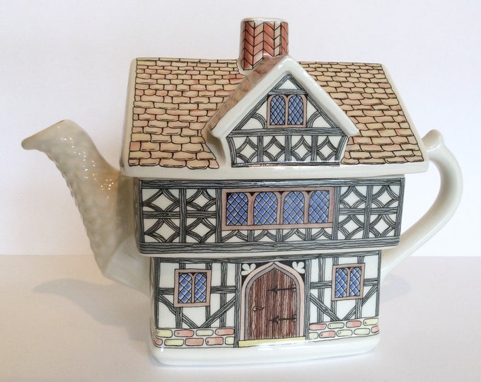Sadler Tudor House Teapot Sadler English Country Houses China Etsy