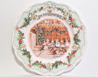 Brambly Hedge THE ENTERTAINMENT プレート Brambly Hedge the Entertainment Plate, Royal Doulton Brambly Hedge