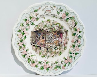 ブランブリー ヘッジ ピクニック プレート Brambly Hedge the Picnic Plate, Royal Doulton Brambly Hedge