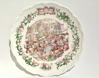   Brambly Hedge プレート4枚セット 新品・希少】ブランベリーヘッジ 4枚 プレート アンティーク