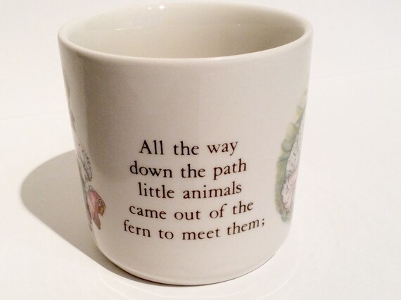 Mrs Tiggy-winkle Cup, Beatrix Potter Collectors Cup, Wedgwood Mrs