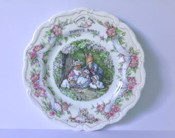 Brambly Hedge the Picnic Plate, Royal Doulton Brambly Hedge