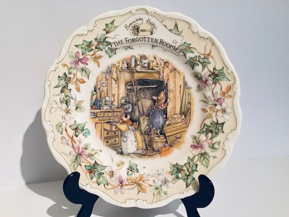 Brambly Hedge the Forgotten Room Plate, Royal Doulton Brambly