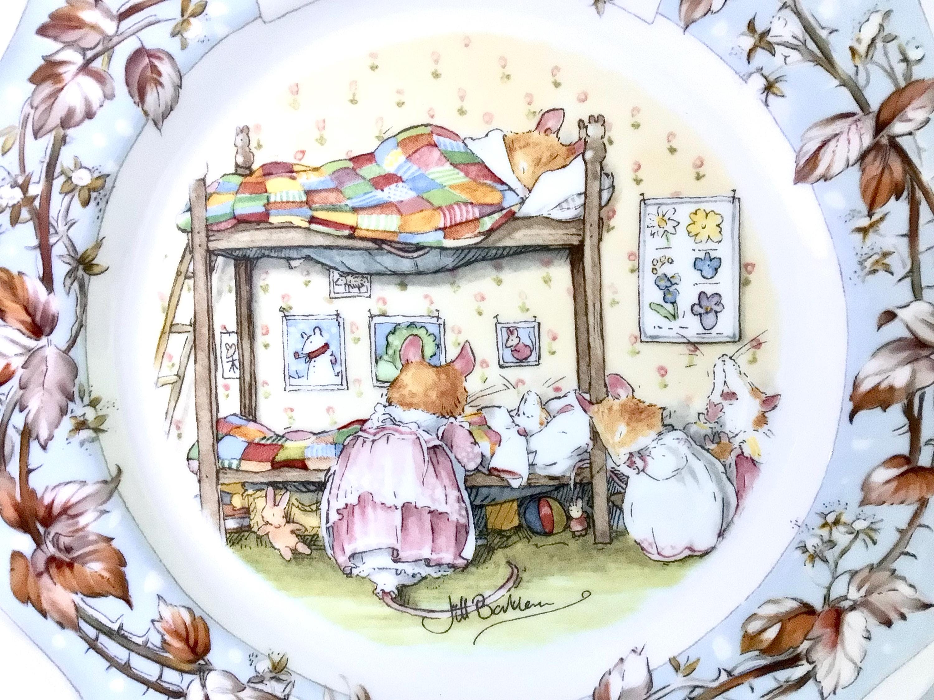 Brambly Hedge 1999 Year Plate, Royal Doulton 8 Inch Plate - Etsy