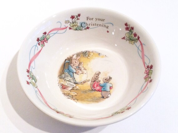 peter rabbit christening gift