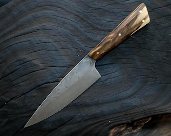 PETTY KNIFE_15cm blade BROOM WOOD handle