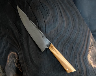 WHITECHAPEL chef knife 18cm_OLIVE WOOD