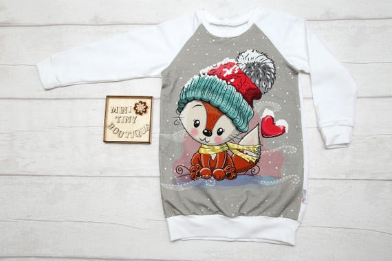 baby winter animal sweat dress Cherokee Infant Baby Girl Bright Pink Winter Knit Sweater Dress w/Deer 12M
