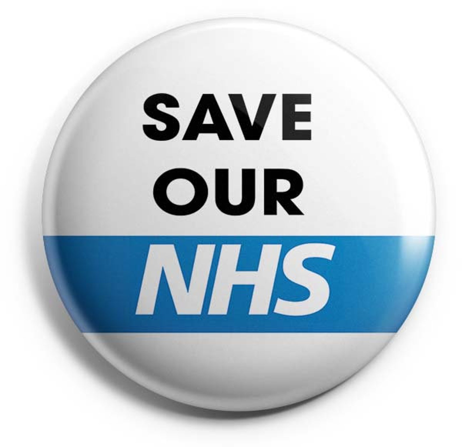Save our NHS Badge 2 Sizes Available NHS Badges Clap for Etsy
