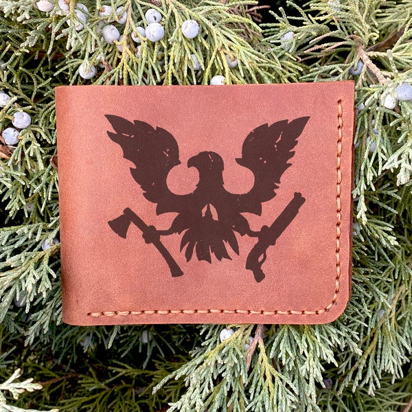 State of Decay Leather Wallet Gift for Gamer Personalized Leather Wallet Mens Custom Geek Gift, Gift for Him, Gift for Husband k242