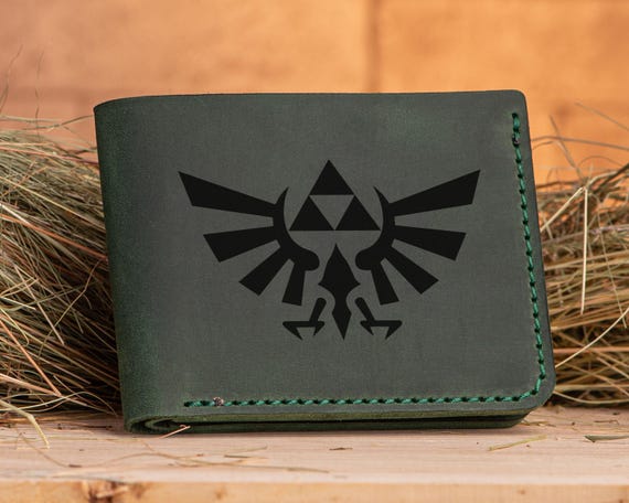 Regalo para gamer Billetera Legend Of Zelda Billetera personalizada para hombre Billetera de cuero Zelda Regalo para hombre geek Regalo para gamer para el regalo para esposo k36 Etsy Mexico