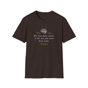Brain Power Anti-Data Center Statement Tee image 2