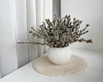 Catkins, Pussy willow branches, natural dried branches, spring decor, natural dried flowers dried bouquet, vase filler, easter decor