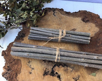 Ash tree sticks Set of 10/20, Ash twigs branches, 7.8 - 11.8 '' long, 0.19-0.59 ''diameter,  Druid ritual branches, sacred wood for magic