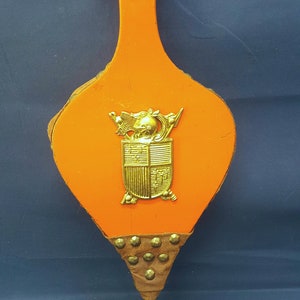 Antike Balg mit Wappen-Design