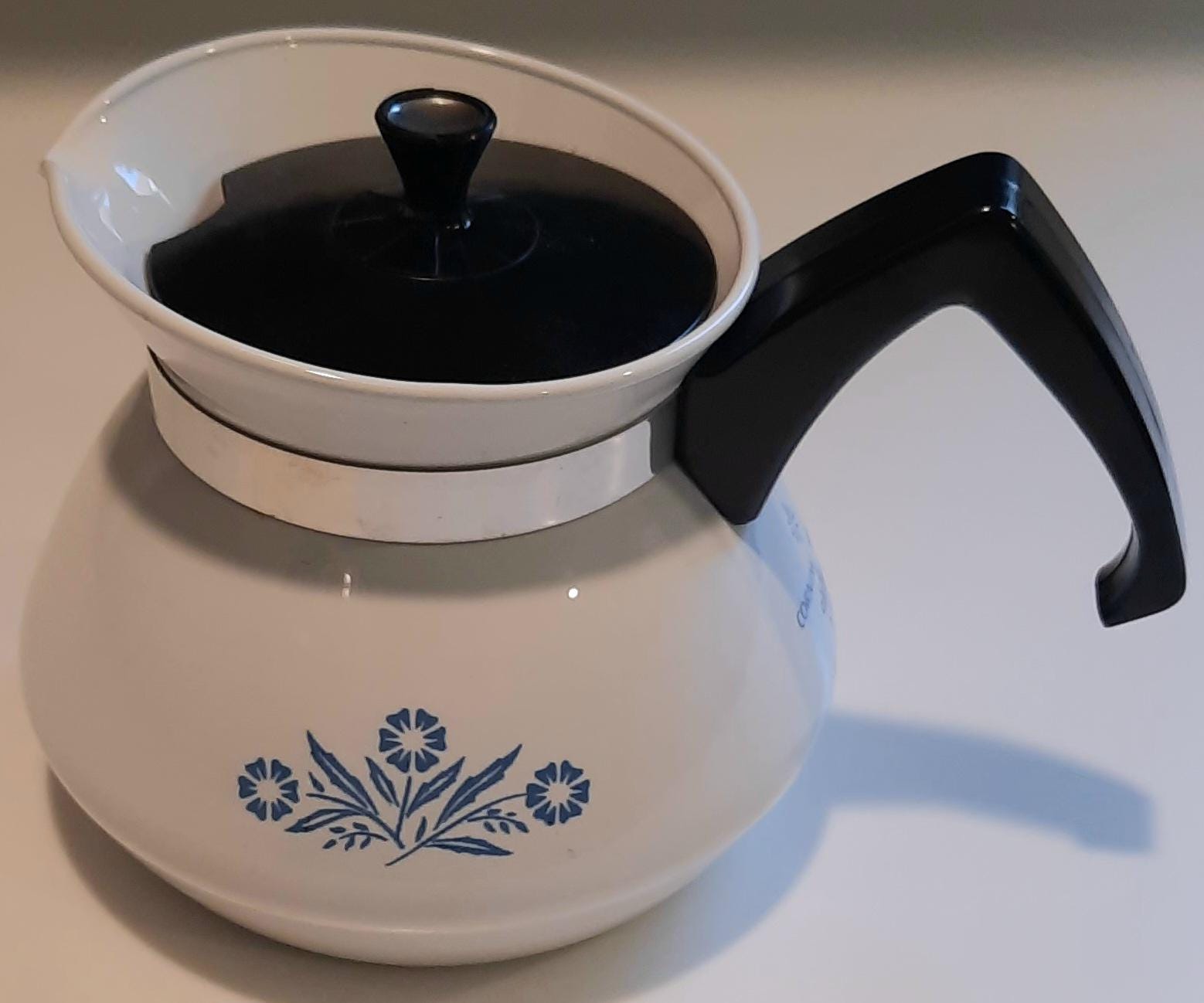 Corningware Blue Cornflower Cup Coffee Pot