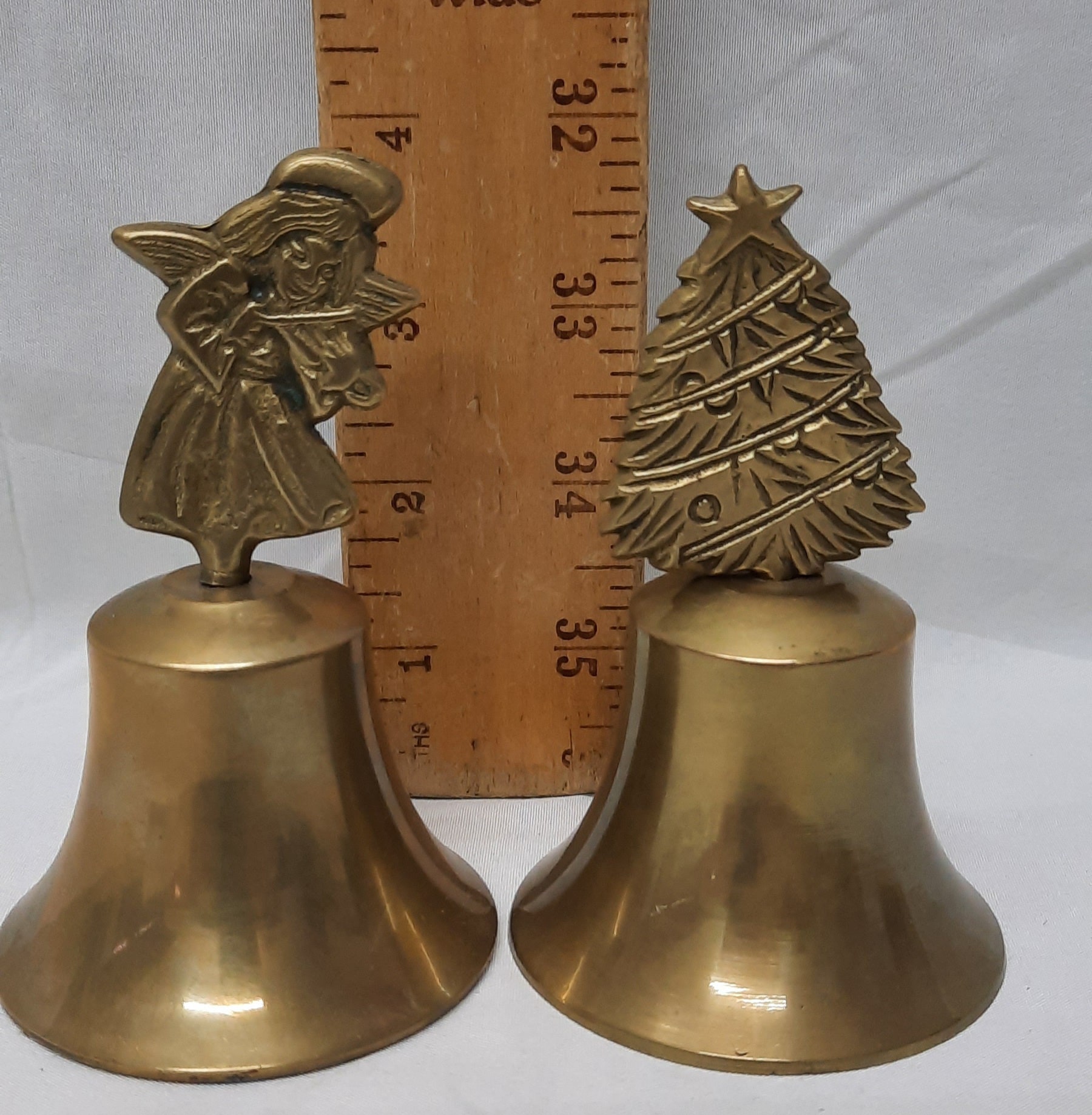 Vintage Brass Christmas Bell Collection  Etsy