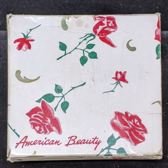 Vintage American Beauty Compact with Original Box - image 3