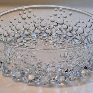1970&#39;s Walther Bubble Glass Centerpiece