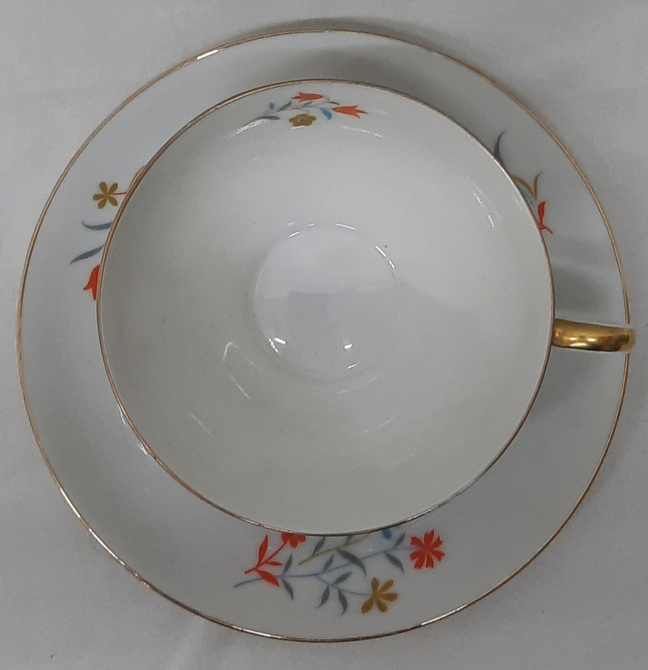 Vintage Thomas Bavaria Cup and Saucer Set Etsy