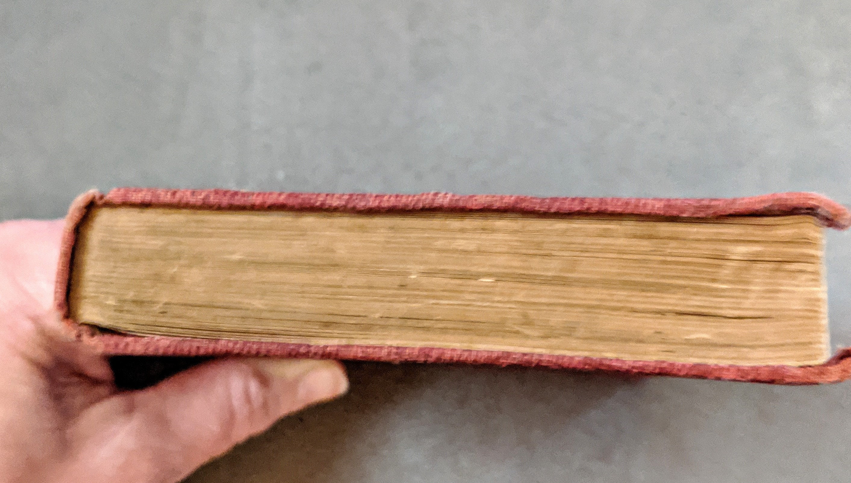 アンティークハードカバー テニスンの「王の牧歌」 1903年 マクミラン