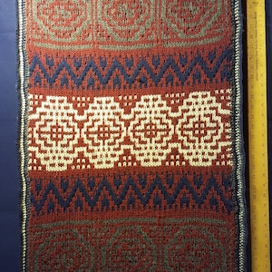 Hand Woven African Themed Wall Hanging 36&quot; x 22&quot;
