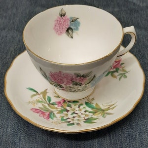 Vintage Royal Vale Fine Bone Cup and Saucer Set