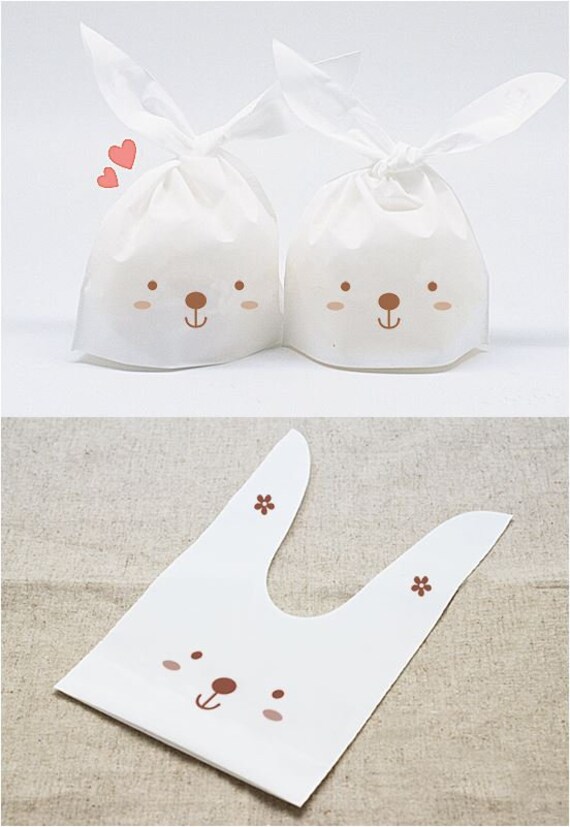 1pc Wedding Favor Gift Bag With Bunny Ear Design For Candy And Small Gifts