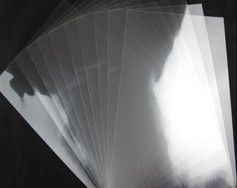 10 Sheets A4 Clear Transparency 