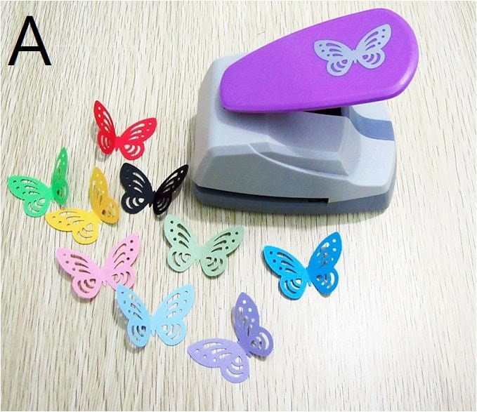 New Butterfly CADY Crafts Punch 1-Inch Paper Punches