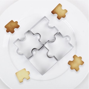 Puzzle Polymer Clay Cutter Set 73 Puzzle Cutter for Modeling Clay Earrings  Pendants 