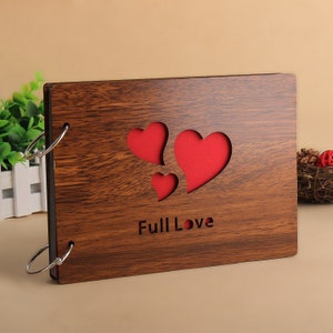 Mini Photo Album Keychain, Heart Love Design Album, Photo Collect Book, Mini  Memory Album 