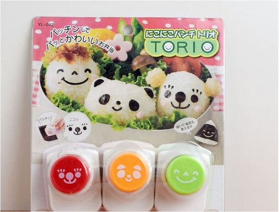 Rice Ball Seaweed Nori Cutter Punch Cat Panda Wink Smile Bento Accessories Rice Ball Seaweed Nori Cutter Punch Cat Panda Wink Smile Bento Accessories