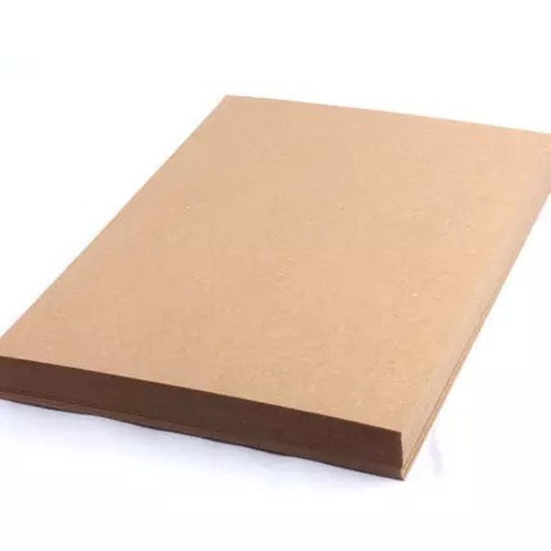 20 Sheets A4 Size Weight 300GSM Blank Brown Kraft Paper DIY Wedding