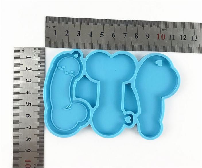 Set of 4 Penis Hen Party DIY Handmade Cookie Bakery Biscuit Cutter Stamper  Mould Stencil Fondant Icing Tool 