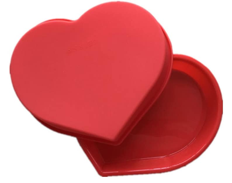 1PC Silicone Tray Heart Baking Cake Mold / Jelly Mould / Etsy