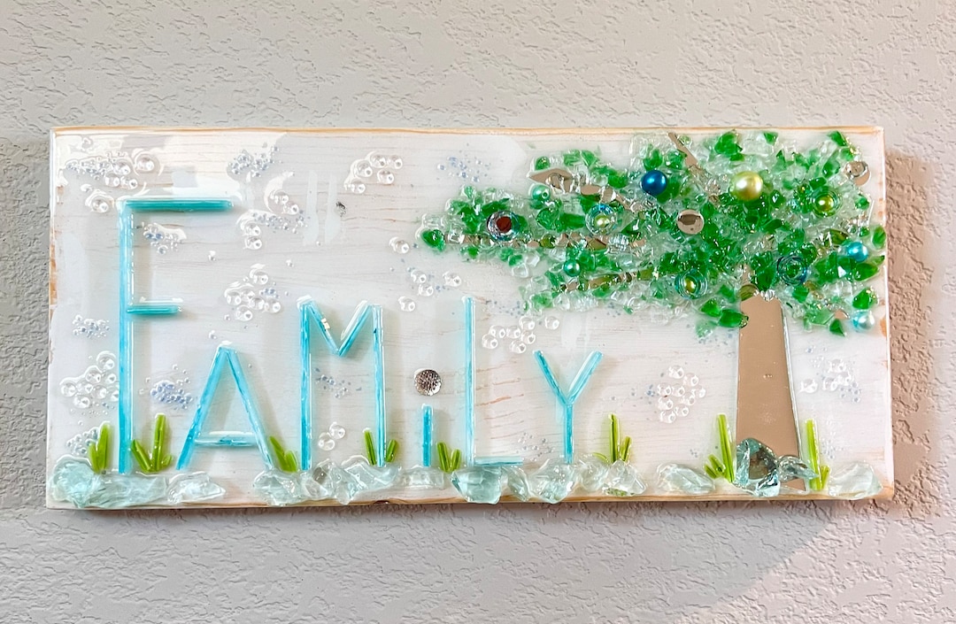 Family Word Wall Art - Etsy