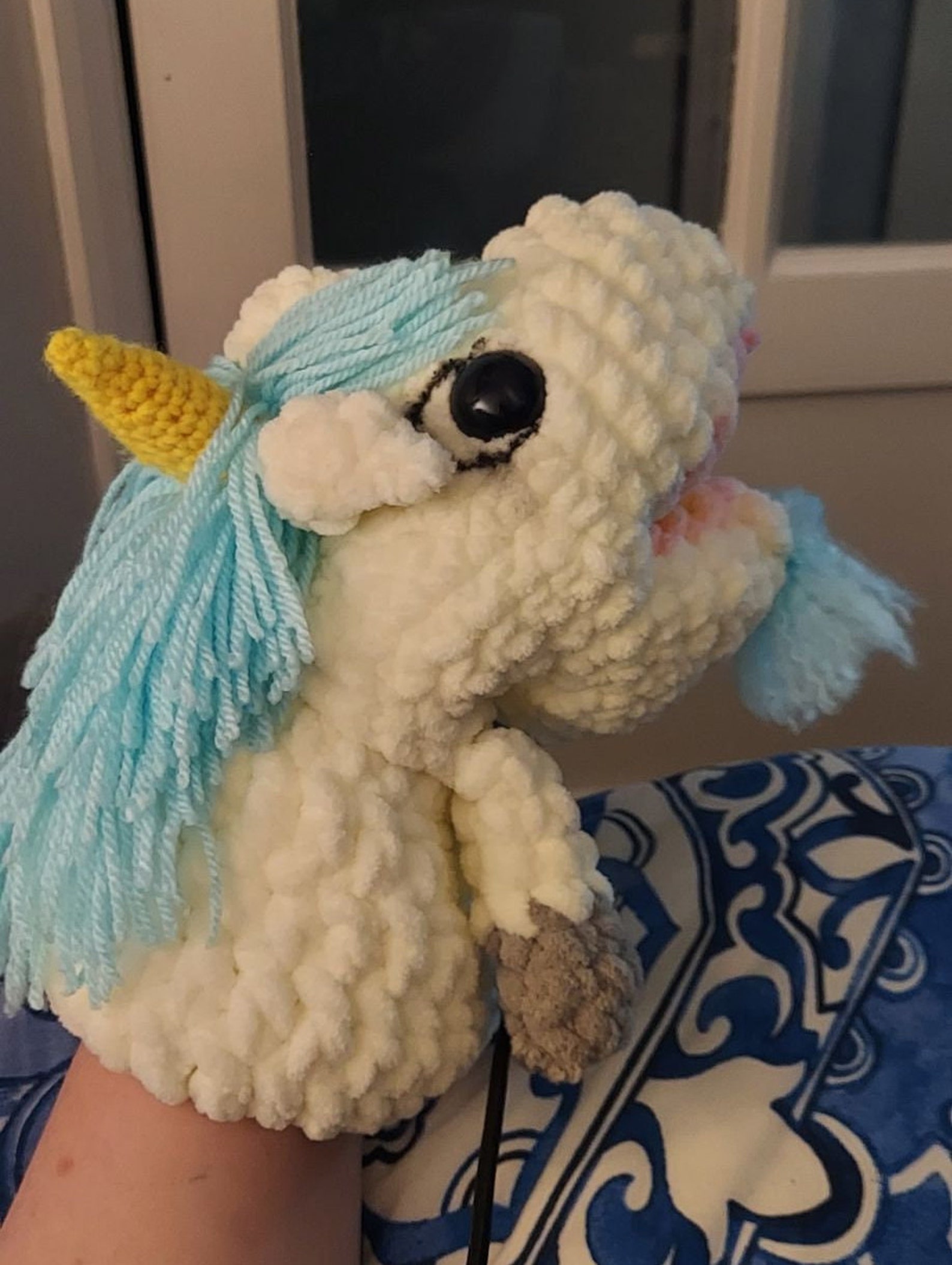 Naughty Unicorse AND His Lawyer Hand Puppets Crochet Patterns Etsy