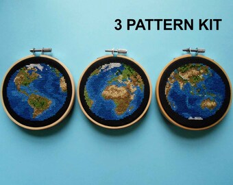 world map cross stitch pattern globe cross stitch gift for traveler office decor world map embroidery design patterns kits how to lifepharmafze com