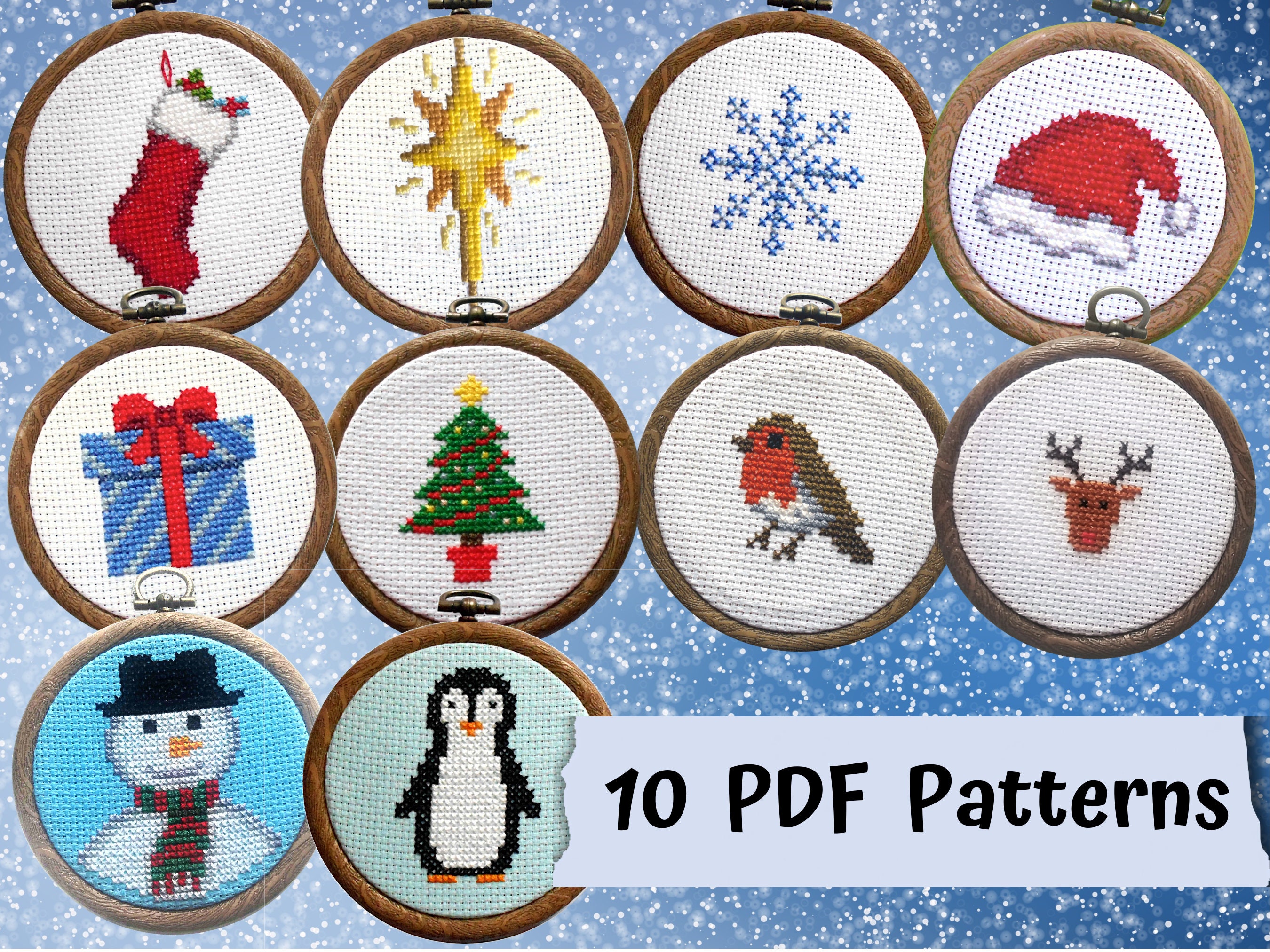 mini christmas cross stitch patterns